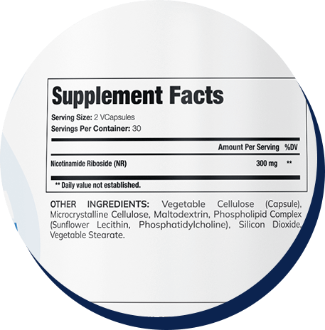 NR Supplement Facts